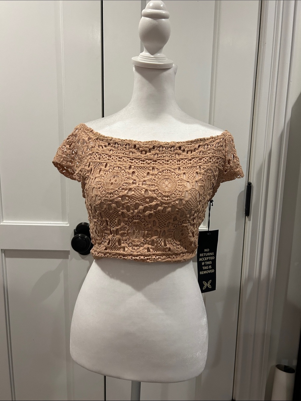 Nightcap Clothing Off The Shoulder Top NWT